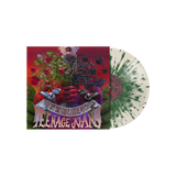 Vinyl record with colorful psychedelic artwork for The Rot That Grows Inside My Chest LP