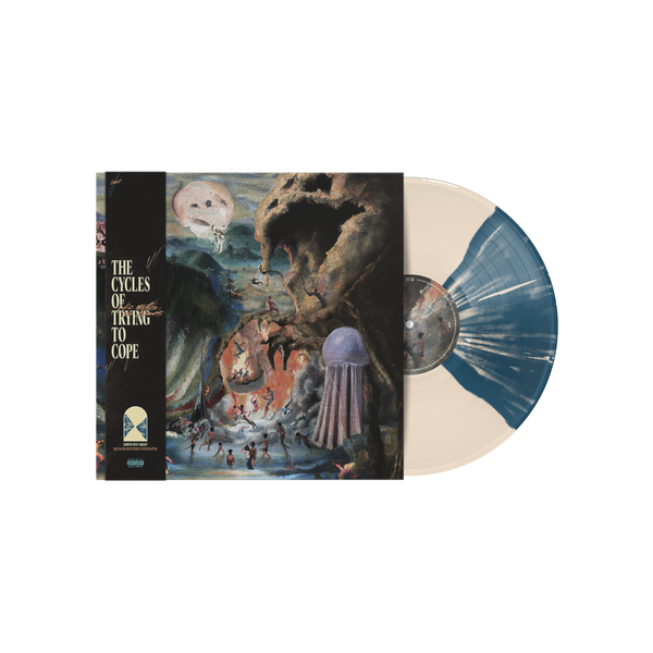 The Cycles Of Trying To Cope - 12” Vinyl (FRACTURE - Blue & Cream Butterfly)