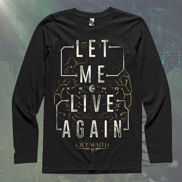 Crossfaith - Let Me Live Again Longsleeve T-Shirt – 24Hundred