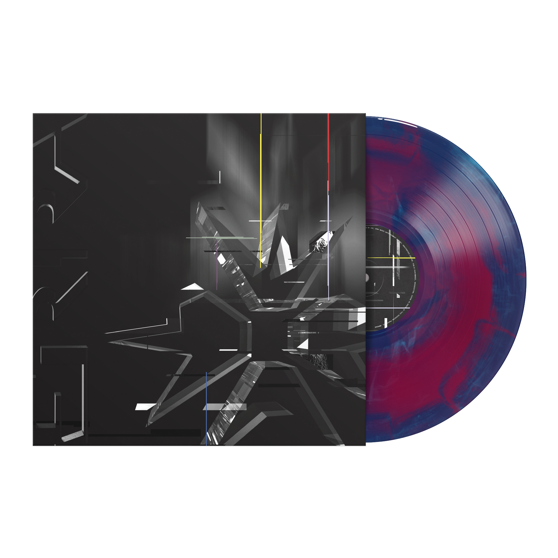 Erra - Shadow (trans. Blue With Opaque Red A Side B Side) 12” Vinyl 