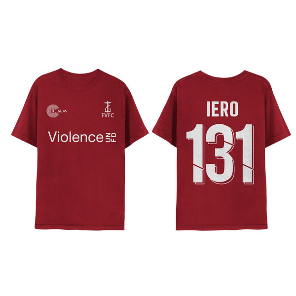FRANK IERO - FUTURE VIOLENCE FOOTBALL CLUB RED JERSEY