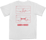 Hands Like Houses Fists White T-Shirt