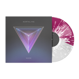 Vinyl record album Northlane Node with half trans grape splatter-patterned disc design