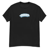 Black t-shirt with blue and white logo for Ocean Grove Air Forever Star design
