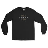 Black long-sleeved t-shirt with LIMBS logo for the Coma Year Long Sleeve collection