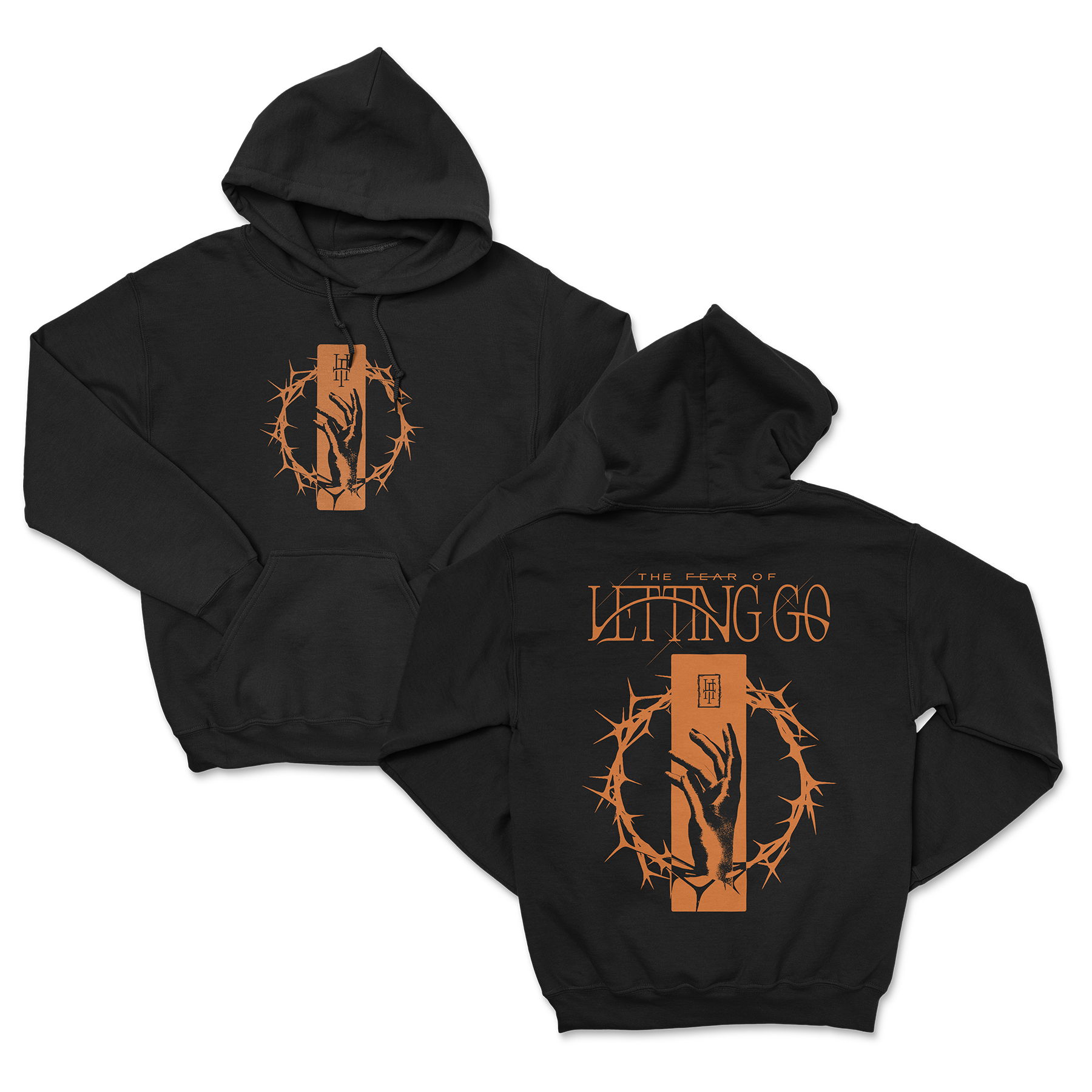 Hollow Front - Negative Space Hoodie – 24Hundred