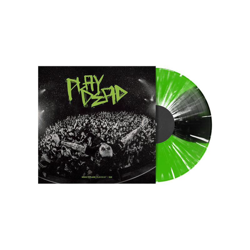 PLAYDEAD 12" Vinyl (Neon Green & Black Quad w/ White Splatter)
