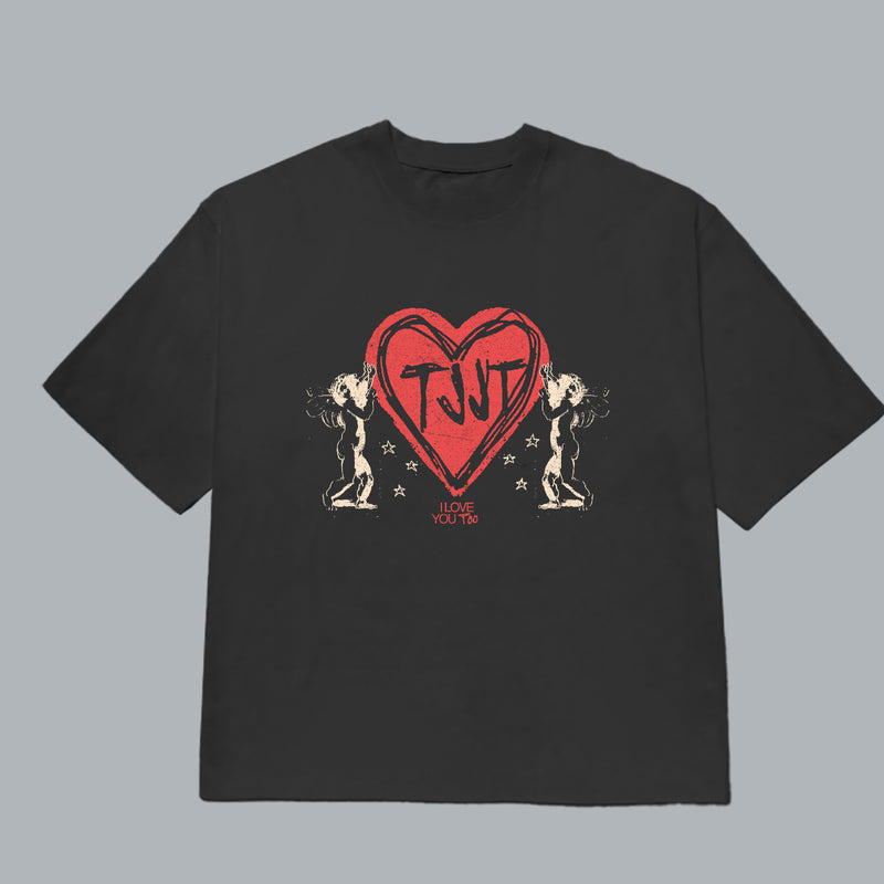 I Love You Too Black T-Shirt (Pre-Order)