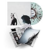 WHAT I’LL LEAVE BEHIND (Blue Ice w/ Silver & Brown Splatter) + Zine