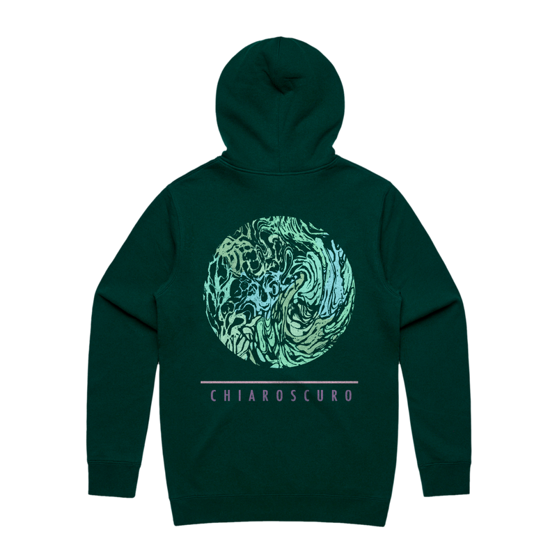 Chiaroscuro Hoodie (Forest Green)