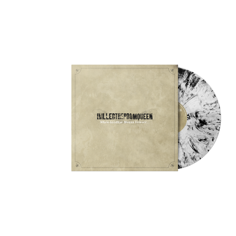 I Killed The Prom Queen - When Goodbye Means Forever Natural Clear + Black Marble LP