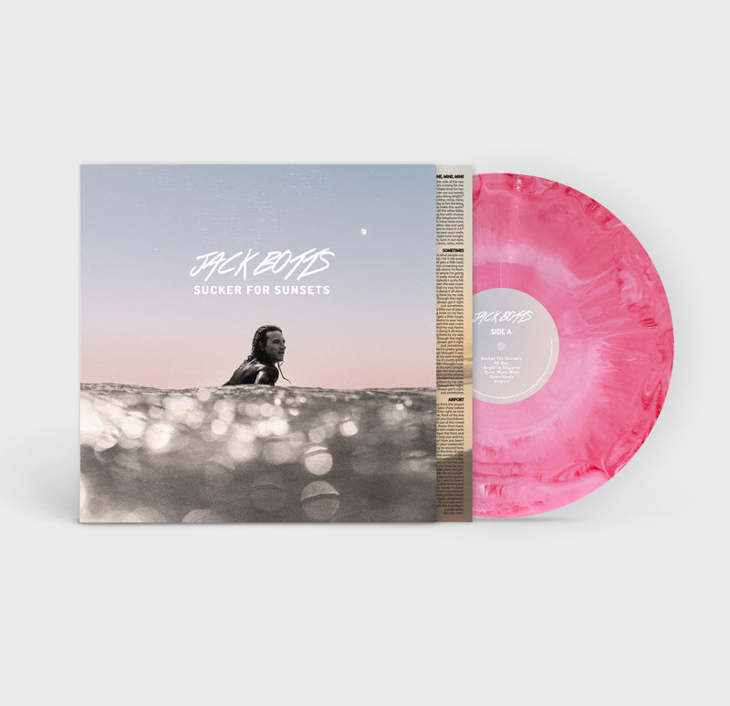 Sucker For Sunsets 12” Vinyl (Pink & White Marble)