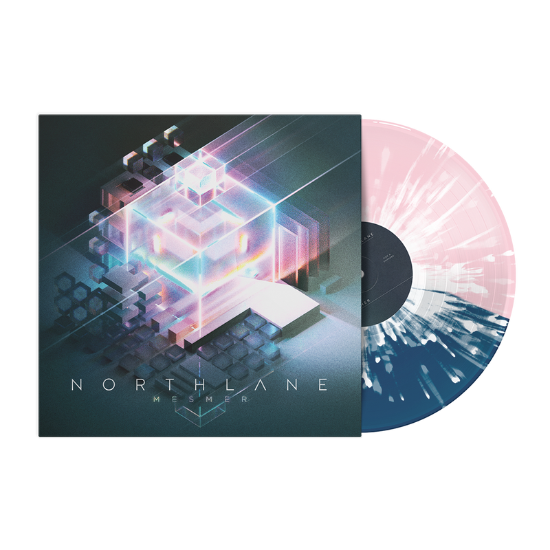 Northlane 'Mesmer' (Half Pink / Half Trans. Blue With White Splatter) LP