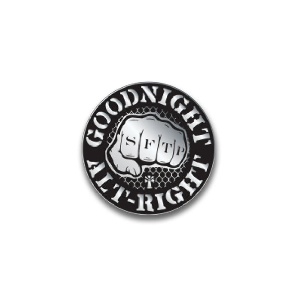 Stray From The Path  Goodnight Alt Right Enamel Pin
