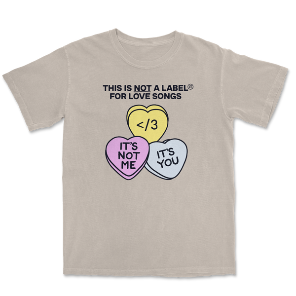 UNFD Candy Hearts T-Shirt (Natural)