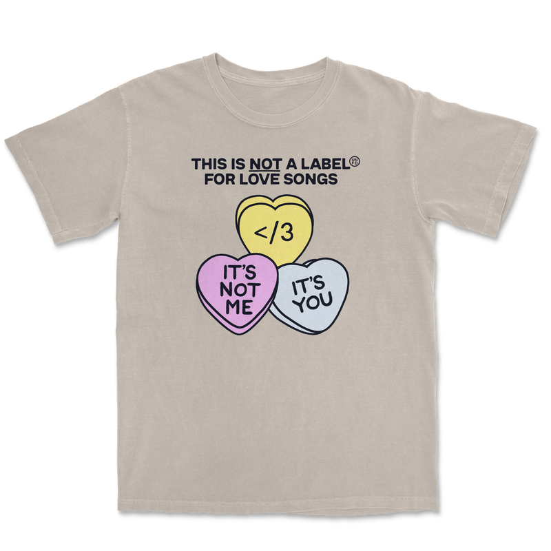 UNFD Candy Hearts T-Shirt (Natural)