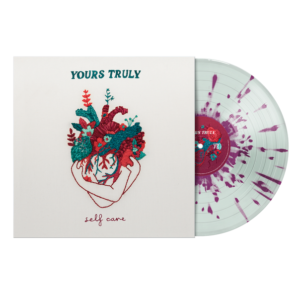 Yours Truly - Self Care (Coke Bottle Green w/ Purple Splatter) LP