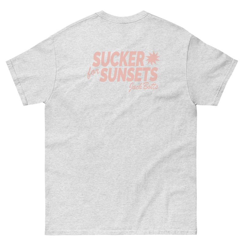 Sucker For Sunsets T-Shirt (Pink Print)